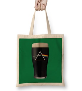 Dark Side Of Guinness Bez Çanta Uzun Saplı