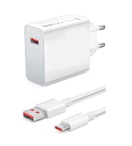 120Watt Turbo 1 x USB-A 1 Mt A to C Kablolu Duvar Şarj Aleti AC109