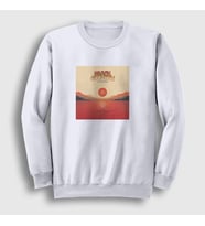 Presmono Unisex Beyaz Red Sun Black Country Communion Sweatshirt 449970tt