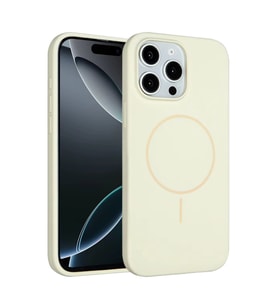 Joko İphone 14 Pro Max Kılıf Jully Magsafe Kapak - Bej