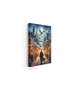 Dikey Kanvas Tablo Salon Duvar Tablosu Harry Potter 5 Yeni Ev Hediyesi Ofis Tablosu