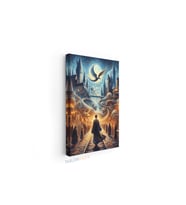Dikey Kanvas Tablo Salon Duvar Tablosu Harry Potter 5 Yeni Ev Hediyesi Ofis Tablosu