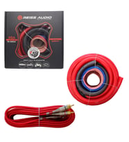 Reiss Audio RS-AWG04 Oto Anfi Kablo Seti 0GA Kablo Kiti
