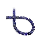 Lapis Doğal Taş Yatsı Kare Özel Kesim 10x5mm Dizi