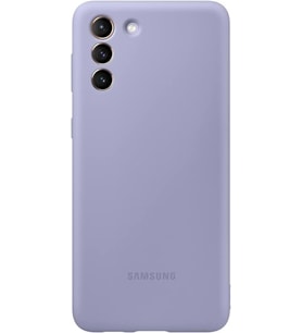 Galaxy S21 Plus ile Uyumlu Silikon Kılıf Mor EF-PG996TVEGWW