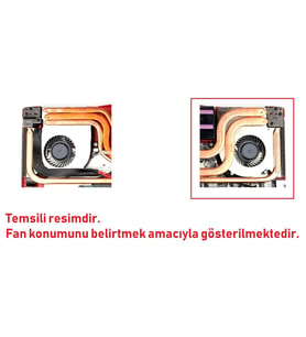 MSI GE73 8RF Raider RGB ile Uyumlu Fan SAĞ