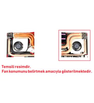 MSI GE73 8RF Raider RGB ile Uyumlu Fan SAĞ