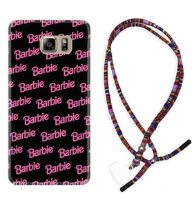 Samsung S7 Edge S20 Fe Plus Ultra S21 S22 Kılıf Boyun Asklı Rasta Silikon Barbie 1404
