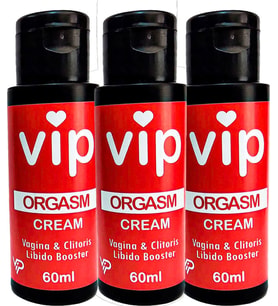 Vip Kadınlar Için Vajinaclitoris Libidocream 3 Adet Vajinaveklitoris Zevkarttırıcı 60 Ml