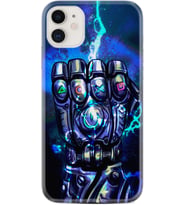 Apple iPhone 11 12 13 Mini Kılıf Desemli Silikon Thunder Play 1760