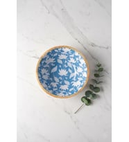 Mango Agacı Sunum Servis Kasesi & Dekoratif Kase 20 Cm Desenli