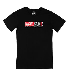 Marvel Studious 10. Yıl Siyah Tişört