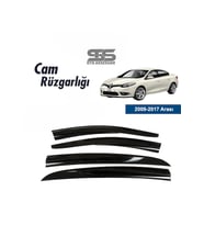 Cam Rüzgarlığı Renault Fluence 2009-2017 Mügen Tip Piano Black