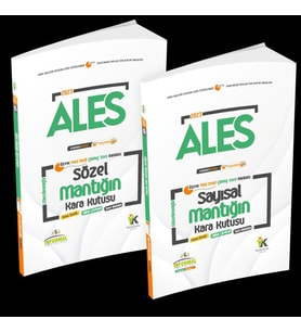 ALES Sayısal ve Sözel Mantığın Kara Kutusu Konu Özetli Dijital Çözümlü ÖSYM Çıkm