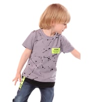 Toontoy Erkek Çocuk Baskılı Tişört (Gri)