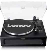 Lenco LS-430BK 4 DAHİLİ HOPARLÖRLÜ BLUETOOTHLU PİKAP PLAK ÇALAR SİYAH