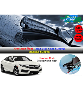 Honda Civic Muz Silecek Takımı Fc5 2016-
