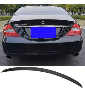 Mercedes CLS W219 Bagaj Üstü Spoiler Parlak Siyah Spoyler Plastik İthal