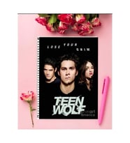 Teen Wolf Defter 1 Adet Özel Tasarım A4 Boyutu 21*29 Cm Telli Çizgili Defter