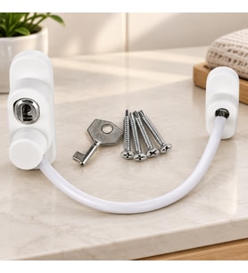 Northcity Çelik Halatlı ve Anahtarlı Emniyet Kilidi
