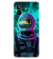 General Mobile GM 24 Pro Kılıf Resimli Desenli Silikon Platinium Series Space 1854