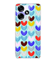 PrintiFy İnfinix Hot 30i ile Uyumlu Water Color 1  Kamera Korumalı Şeffaf  Kılıf