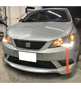Seat ibiza Mk4 Ön Ek Mat Siyah Plastik Karlık 2008-2016