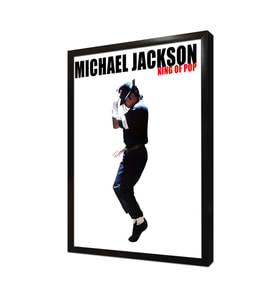 Michael Jackson Çerçeveli Mdf Tablo