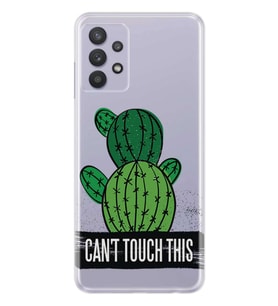 Kılıfland Samsung Galaxy A32 Kılıf Silikon Resimli Kapak Can't Touch This Stok 321