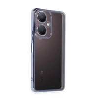 Vivo Y27 Kılıf Razer Lensli Silikon - Açık Mavi