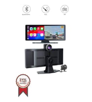 Torima T94c41 Wifi Bluetooth 4K Carplay Ön-Arka Araç Kamerası (Siyah)