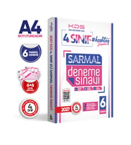 2027 4.Sınıf #hashtag Kazanım Değerlendirme Sınavı 6lı SARMAL Deneme Paketi Türkiye Geneli