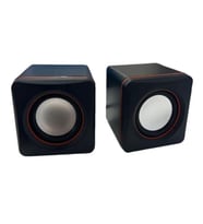 Mini Hoparlör Mini Speaker 1+1 USB 2.0 Tak çalıştır Mini Bilgisayar kablolu ses sistemi