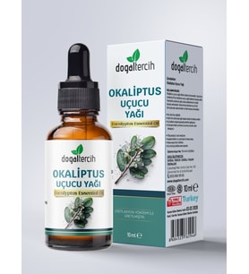 Doğaltercih Okaliptus Yağı 10 ml , Katkısız Seyreltilmemiş %100 Saf ve Doğal Okaliptüs Yağı