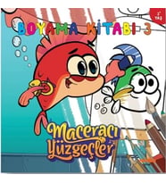 Maceracı Yüzgeçler Boyama Kitabı 3