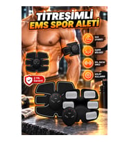 2025 A Kalite EMS Titreşimli Kas Uyarıcı Fitness Cihazı Karın Kol Bacak Omuz