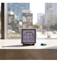Karavan Figürlü Çağdaş Dekoratif Parça, Çalışma Alanınızı Zenginleştiren Estetik Aksesuar 10x10 cm