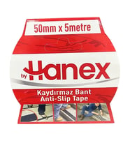 50 mm x 5 m Siyah Kaydırmaz Bant