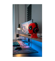 Deadpool Kulaklık Standı (Kırmızı) (Siyah - Kırmızı - Beyaz)