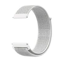 Samsung Gear S2 (20mm) Uyumlu Kordon Hasır Örgü Cırt Cırtlı Terletmeyen Zore KRD-03 Kumaş Kayış