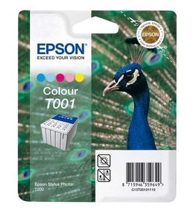 Epson T001-C13T00101120 Renkli Kartuş