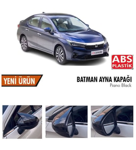 Honda City Yarasa Ayna Kapağı Batman Parlak Siyah Piano Black