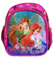 Winx Anaokulu Çantası - İki Bölmeli Kız Çocuk Günlük ve Okul Çantası