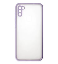 Mey İthalat® Samsung Galaxy A11 Kılıf Montreal Silikon Kapak - Mor