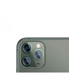 Apple iPhone 11 Pro Max 3D Full Kamera Koruyucu (Renksiz)