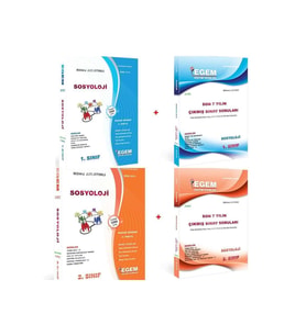 Egem Eğitim Yayınları Açık Öğretim Sosyoloji 1 Ve 2 Sınıf 2 Ve 4 Dönem (bahar) Konu Anlatımlı Soru Bankası +çıkmış (Çok Renkli)