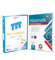 Üç Dört Beş TYT Matematik ve Bilgi Sarmal TYT Matematik Soru Bankası 2 Kitap Set