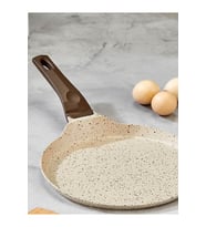 22 cm Granit Döküm Krep ve Gözleme Tavası, Sağlıklı ve Dayanıklı