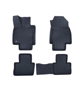 Suzuki Across 2020 Sonrasi ile Uyumlu Carbon Desenli Ultra Premium Havuzlu Oto Paspas (Çok Renkli)