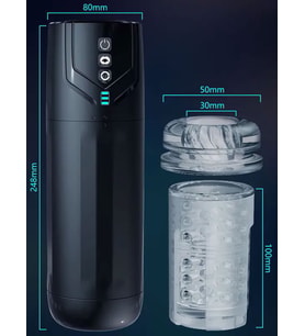 Özelmağaza CycloPulse Dönme ve Emiş Modlu Mastürbatör